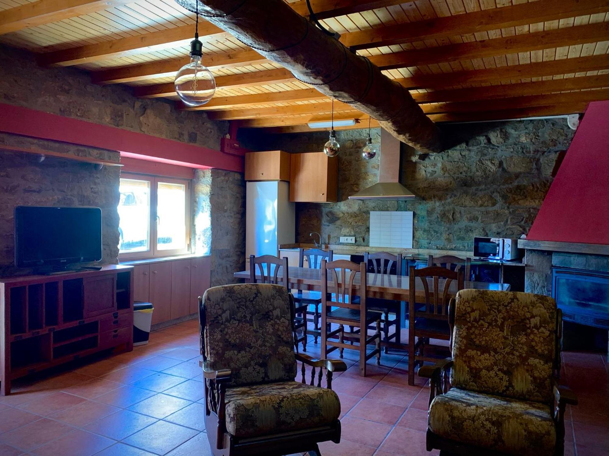 הוילה San Miguel de Langre La Casa De La Valla Azul מראה חיצוני תמונה